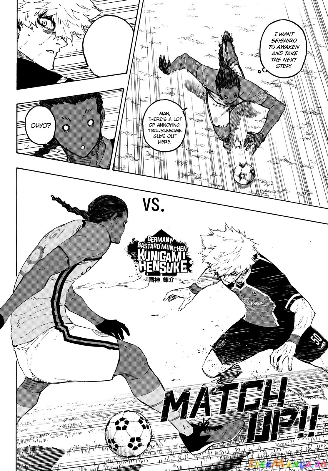 Blue Lock Chapter 188 image 03